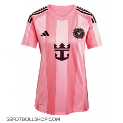 Billiga Inter Miami Rodrigo De Paul #7 Hemma fotbollskläder Dam 2025-26 Kortärmad Billiga Inter Miami Rodrigo De Paul #7 Hemma fotbollskläder Dam 2025-26 Kortärmad